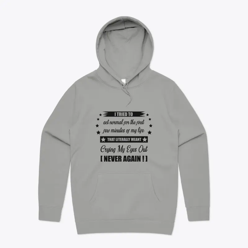 Normal? - Never Again (Black)