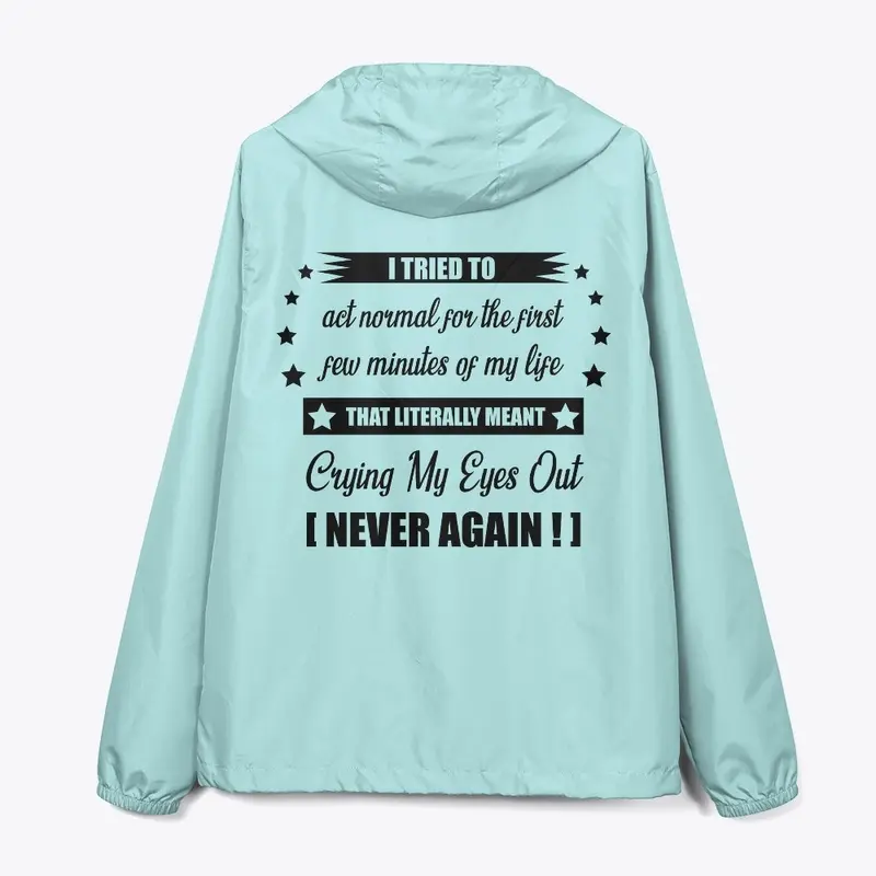 Normal? - Never Again (Black)