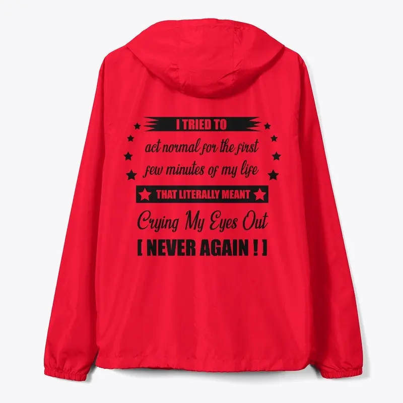 Normal? - Never Again (Black)