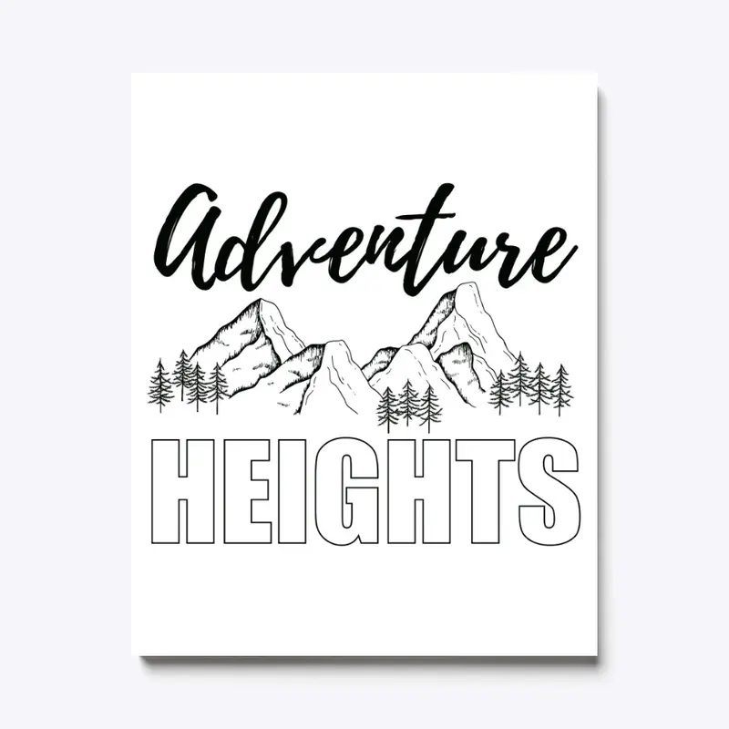 Adventure Heights (Black Design)